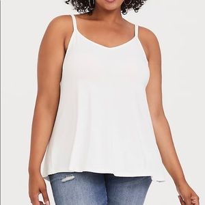 TORRID super soft rose pink swing cami